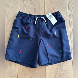 NWT Ralph Lauren Polo Bathing Suit Boys Size 10-12